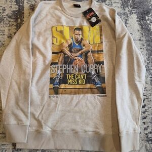 SLAM Cover Crewneck - Stephen Curry Oatmeal color Size XL